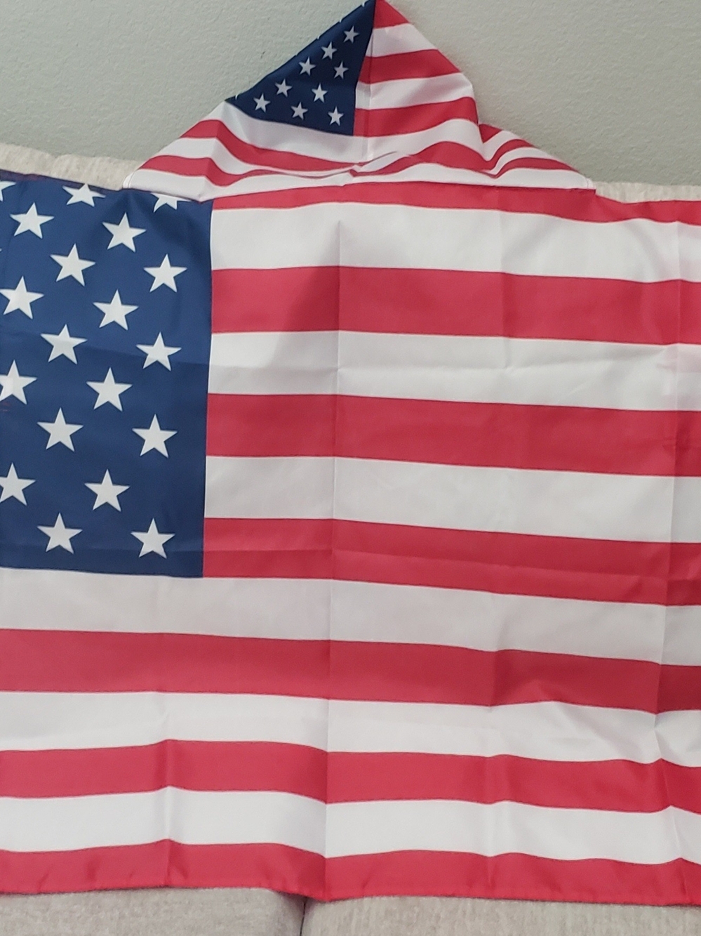USA 2026 World Cup soccer souvenir fan kit big flag scarf hat - Picture 4 of 10